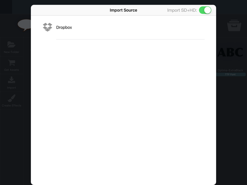 Importing Assets