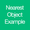 Nearest object example