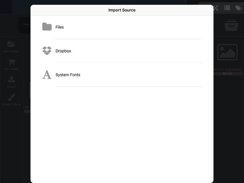Importing Assets