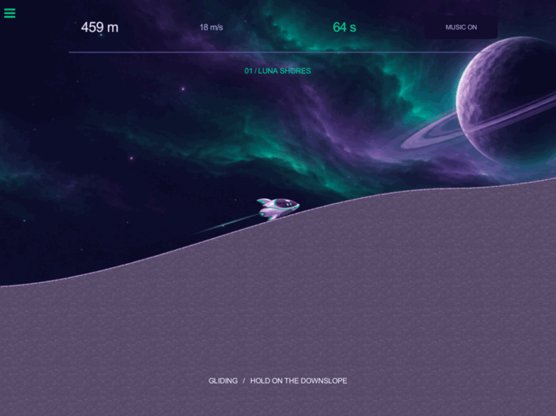 The rebuilt game changing from Luna to Aurora during a live run