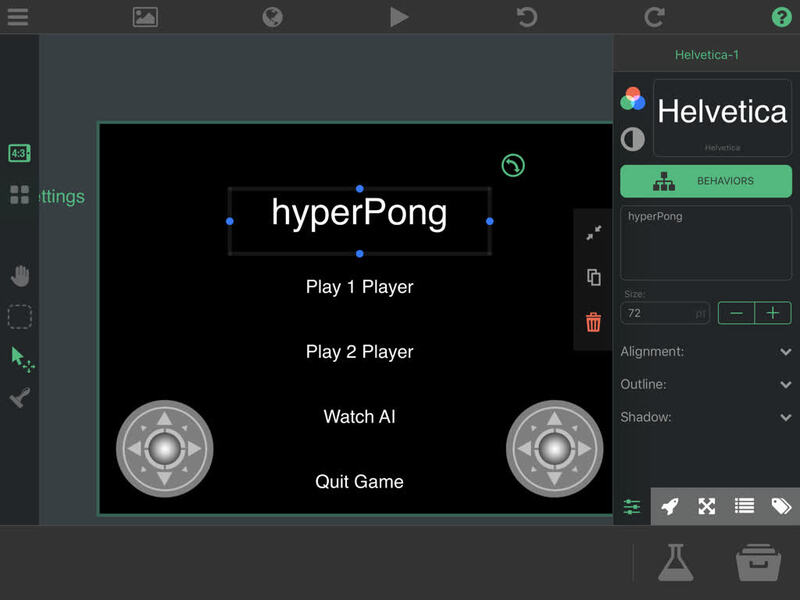 How to Make a Pong Game - hyperPong
