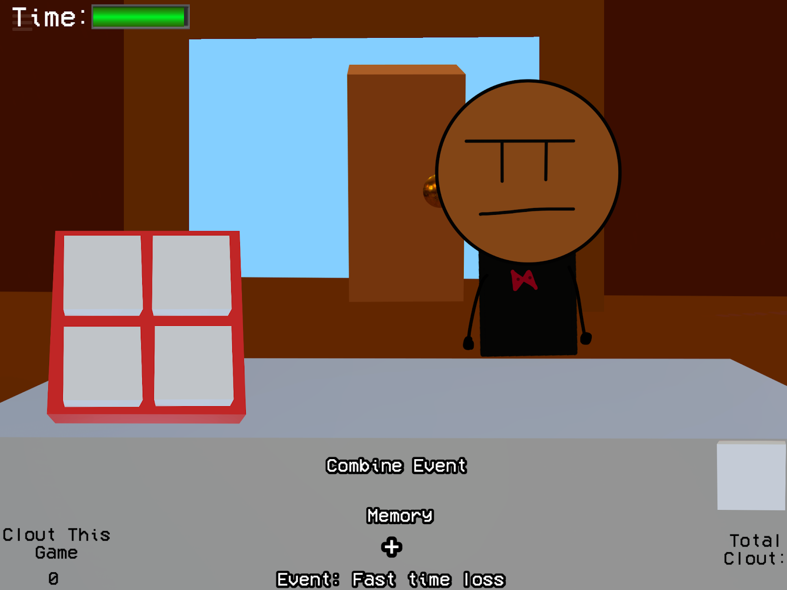 The original restaurant mode in Clout Uploader, where the player works as a cashier