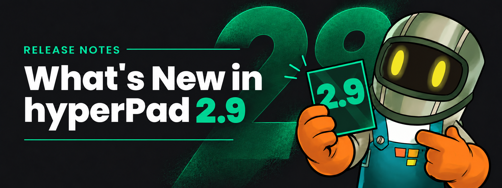What's New in hyperPad 2.9