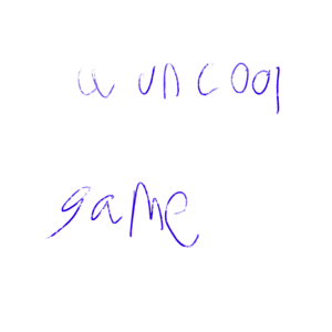 A uncool game