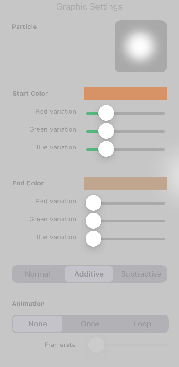 Particle Editor Overview
