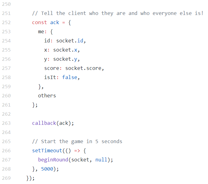 Setting up a Multiplayer Game with Socket.io