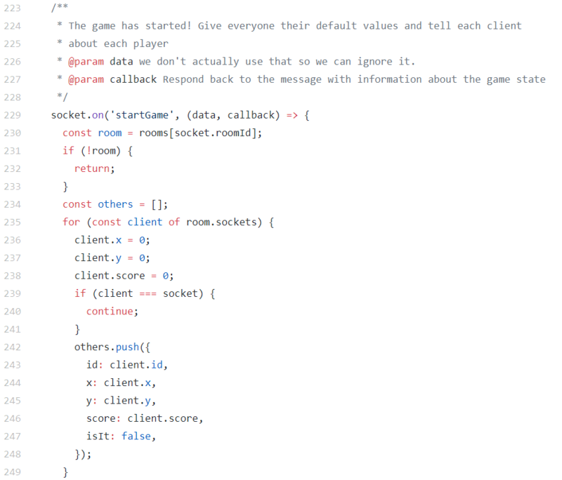 Setting up a Multiplayer Game with Socket.io