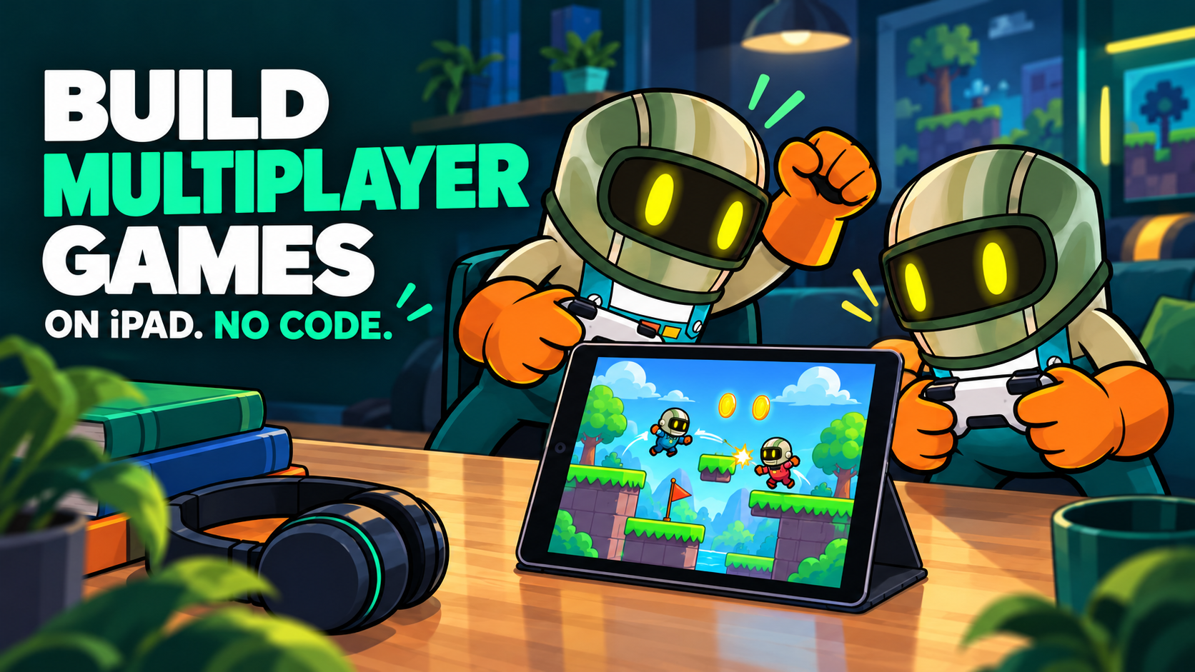 Building Multiplayer Games for iPad Without Code