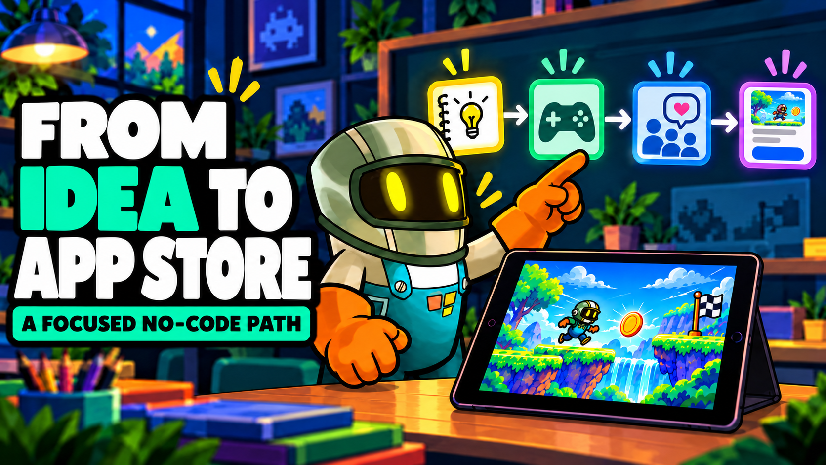 The Fastest Way to Make and Monetize an iPad Game Without Coding