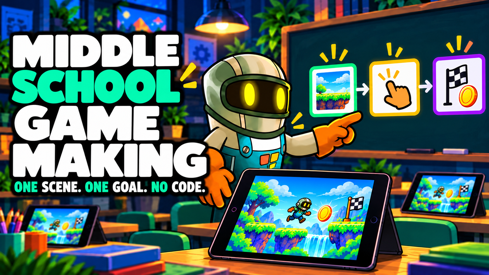 What’s the Easiest Game Creation Tool for Middle School Students That Doesn’t Require Coding?