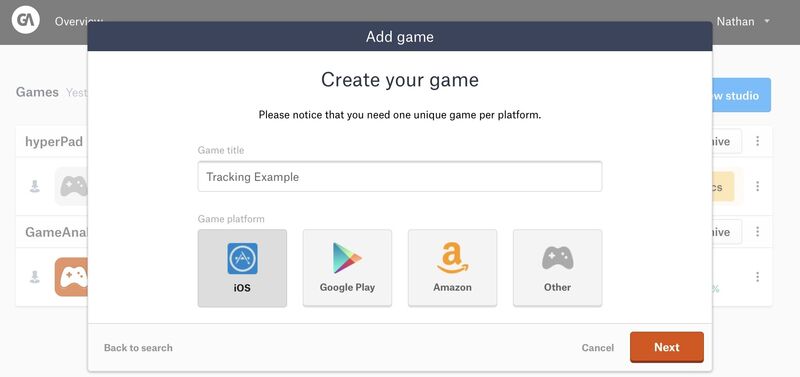 Setting Up GameAnalytics