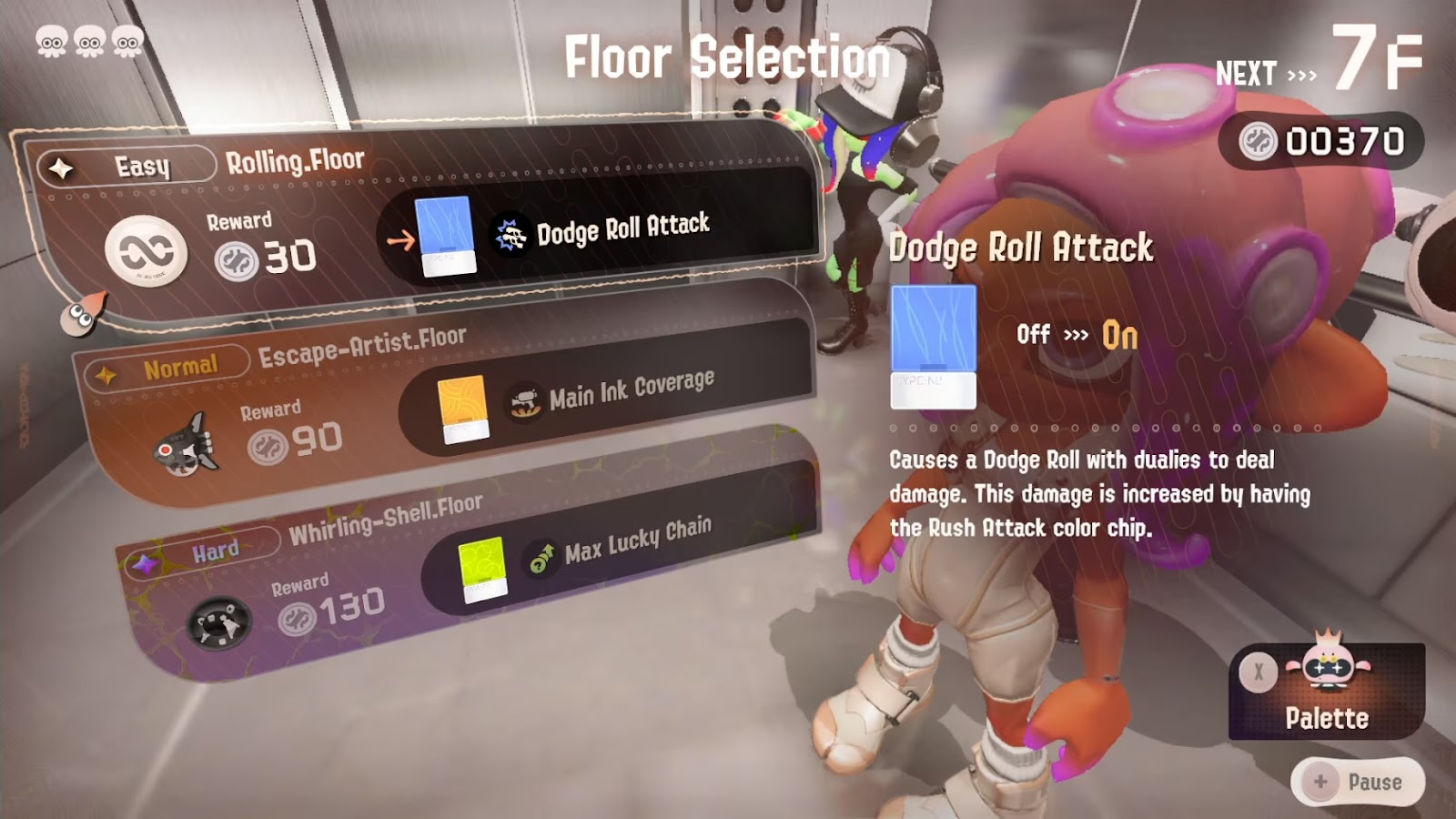 Splatoon 3 Side Order Color Chips